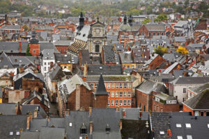 vue depuis la citadelle du vieux centre de Namur