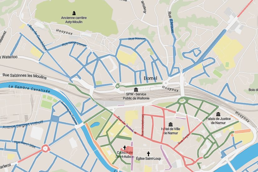 Les principales options de parking gare Namur et de parkings relais pour les navetteurs qui prennent le train tous les jours.