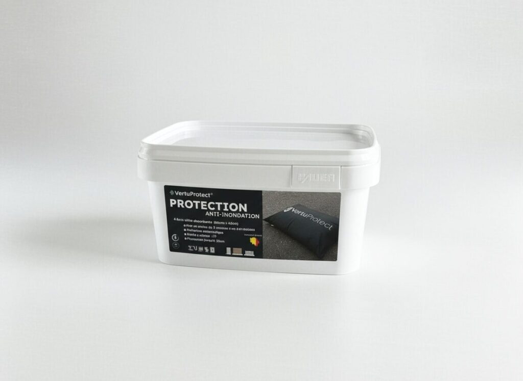 lot de 4 sac anti inondation hyper absorbant. parfait pour le stockage en prévision des inondations